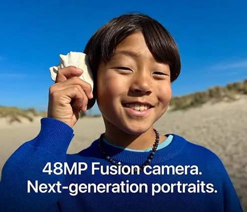 Σύστημα Διπλής Κάμερας με Fusion 48 MP & Τηλεφακό