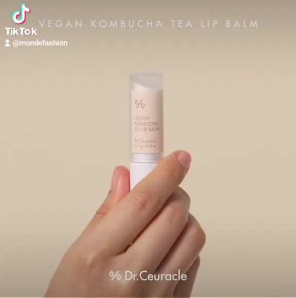 Vegan kombucha Tea Lip Balm