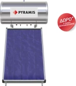 Pyramis 160lt/2m² Glass Τριπλής Ενέργειας
