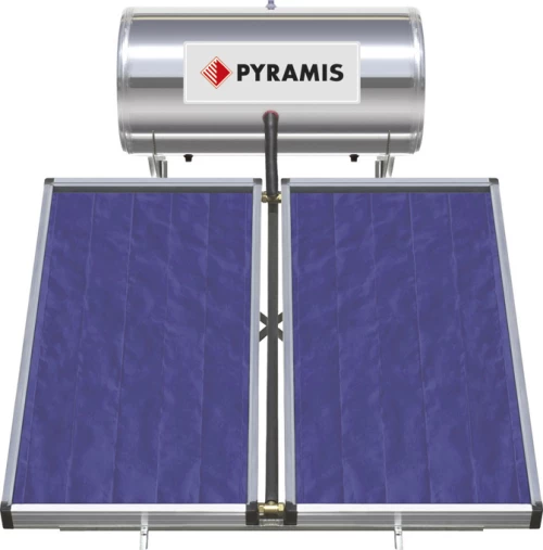 Pyramis 160lt/3m² Glass Τριπλής Ενέργειας