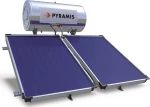 Pyramis 160lt/3m² Glass Τριπλής Ενέργειας