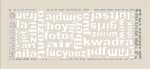 KRATKI ΠΕΡΣΙΔΑ 37ABC/K (17X37CM) ΚΡΕΜ