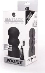 ALL BLACK MASTURBATOR POOKIE