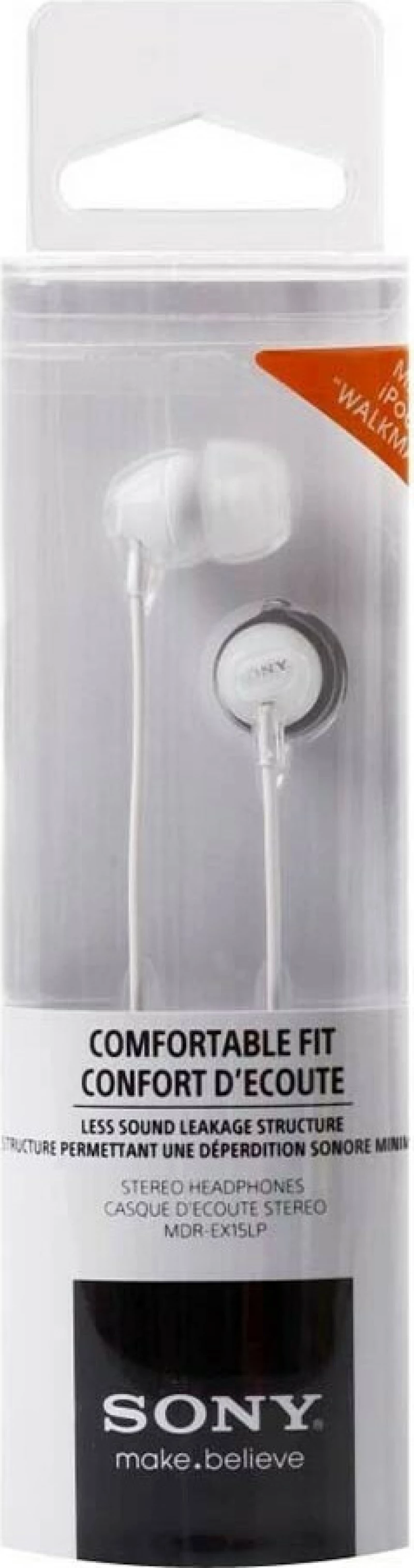 Ακουστικά Sony MDR-EX15LP Λευκό