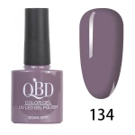 QBD Ημιμόνιμο Βερνίκι Color Gel Uv/Led Gel Polish 134 - 10ml
