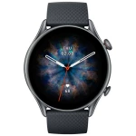 Amazfit GTR 3 Pro Aluminium Αδιάβροχο Smartwatch με Παλμογράφο (Infinite Black)