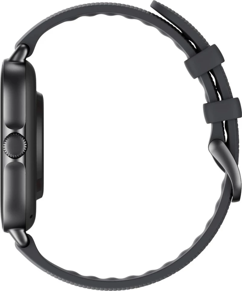 Amazfit GTS 3 Aluminium 43mm Αδιάβροχο Smartwatch με Παλμογράφο (Graphite Black)