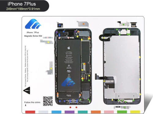 Best Μαγνητικό Υπόστρωμα Διαχείρισης Βιδών iPhone 7 Plus BST-111-IP7P