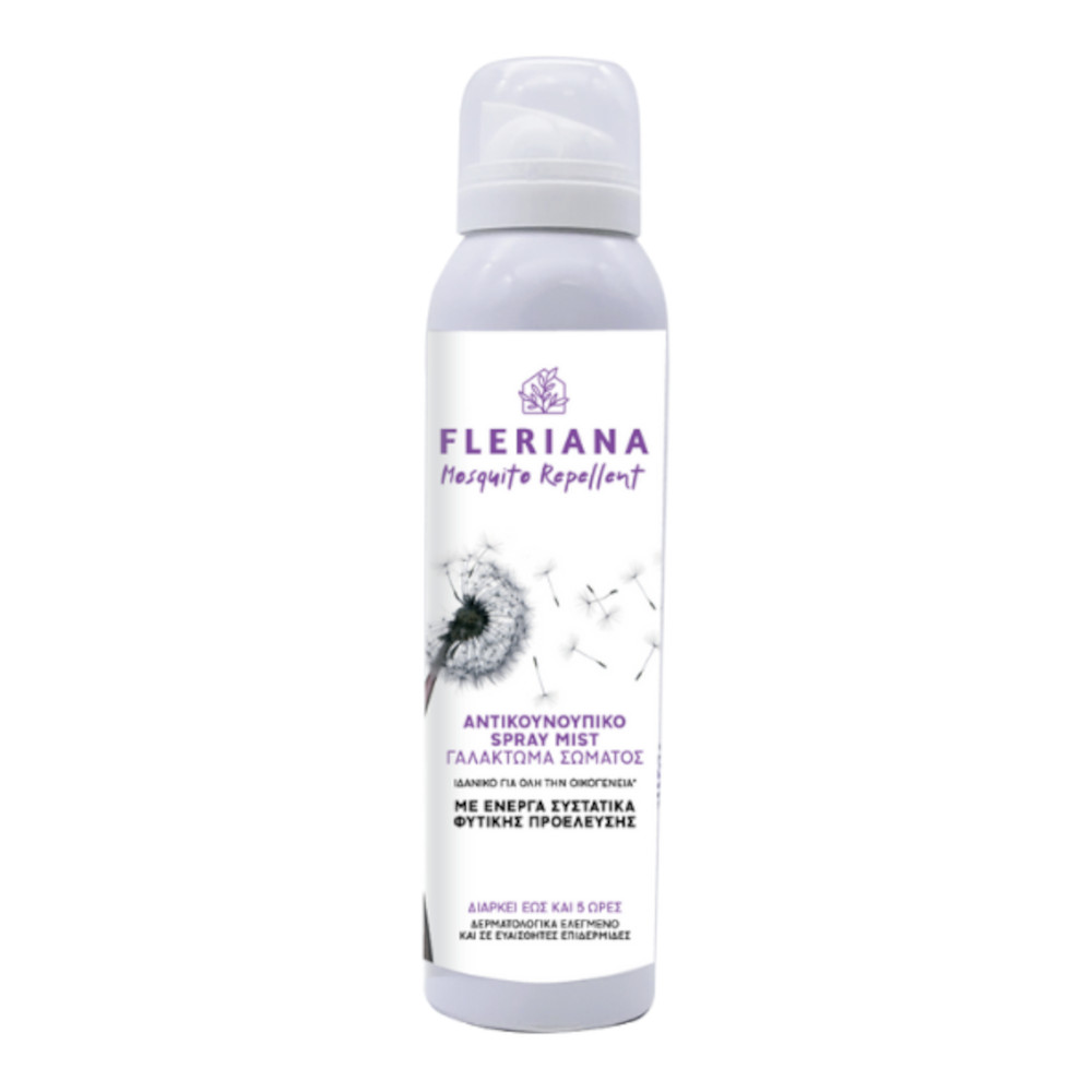 Fleriana Αντικουνουπικό Spray Mist Γαλάκτωμα Σώματος 100ml