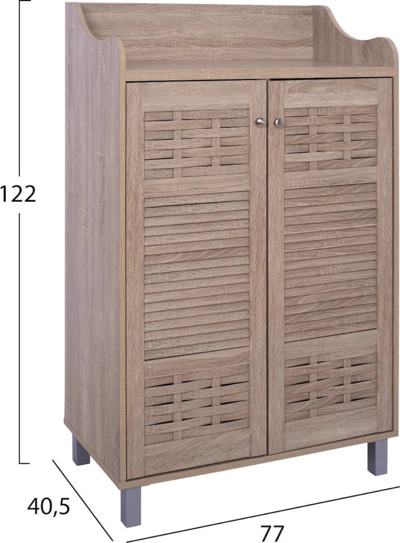 Παπουτσοθήκη HM2230.02 77x40.5x122cm