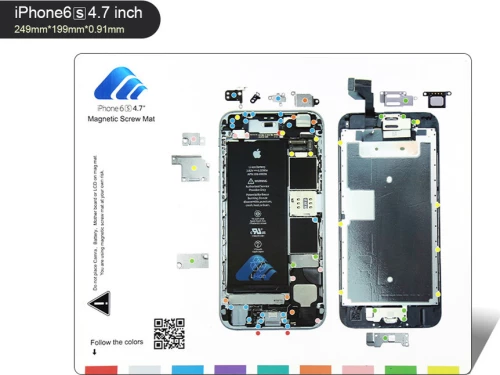 Best Μαγνητικό Υπόστρωμα Διαχείρισης Βιδών iPhone 6S BST-111-IP6S