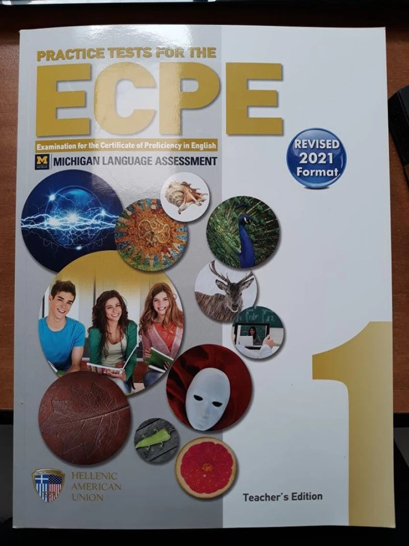 Practice Tests 1 ECPE Teacher's Book, Revised 2021 With 8 CDs