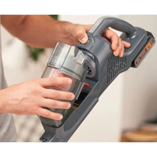 Black and Decker 18V Επαναφορτιζόμενη Σκούπα Stick 2σε1 Powerseries Plus με Αποσπώμενη Μπαταρία Λιθίου BHFEA18D1-QW