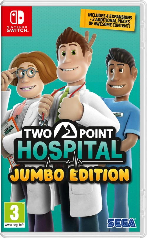Two Point Hospital Jumbo Edition Switch Game