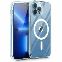 Tech-Protect Magmat MagSafe Back Cover Σιλικόνης Διάφανο (iPhone 12 / 12 Pro)