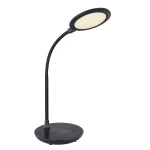 Globo Lighting Regina Φωτιστικό Γραφείου LED με Εύκαμπτο Βραχίονα σε Μαύρο Χρώμα