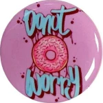 Pop Socket Κινητού Donut Worry Πολύχρωμο