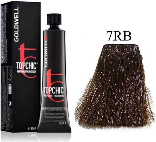 Goldwell Βαφή Topchic Permanent 7RB Κόκκινο Ανοικτό Ιριζέ 60ml