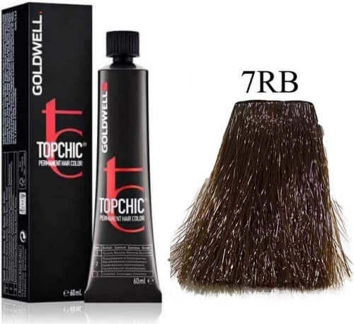 Goldwell Βαφή Topchic Permanent 7RB Κόκκινο Ανοικτό Ιριζέ 60ml