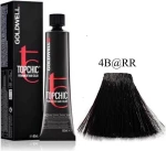 Goldwell Βαφή Topchic Permanent 4B@RR Καστανό Αβάνας Έντονο Κόκκινο 60ml