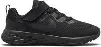 Nike Revolution 6 Little Kids Shoes (DD1095-001) Μαύρο