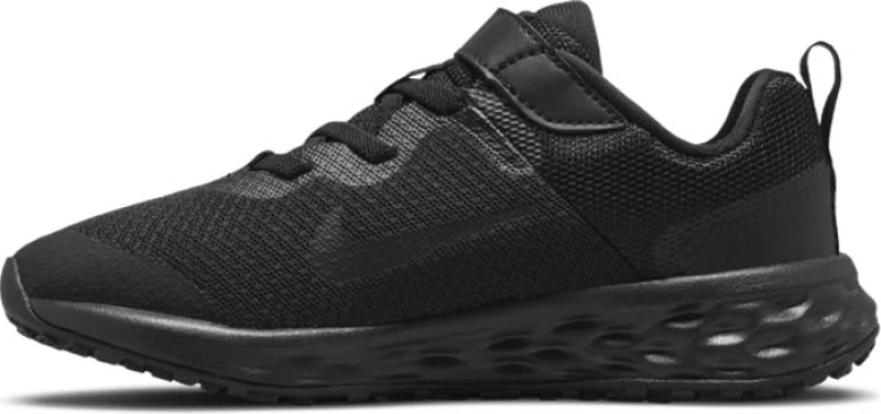 Nike Revolution 6 Little Kids Shoes (DD1095-001) Μαύρο