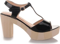 Famous Shoes M822-4 Μαύρο