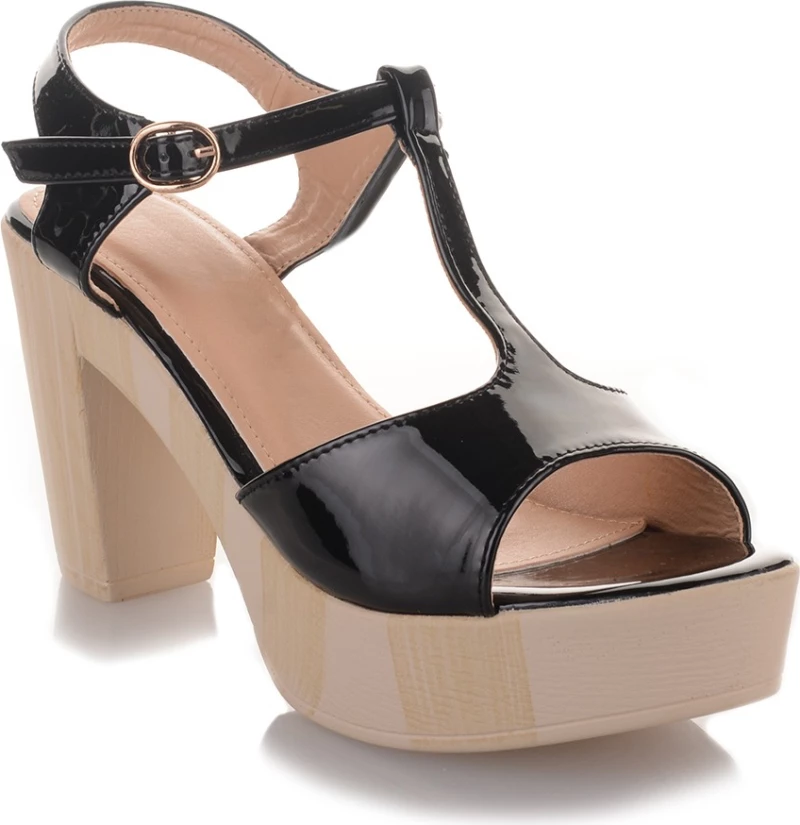 Famous Shoes M822-4 Μαύρο