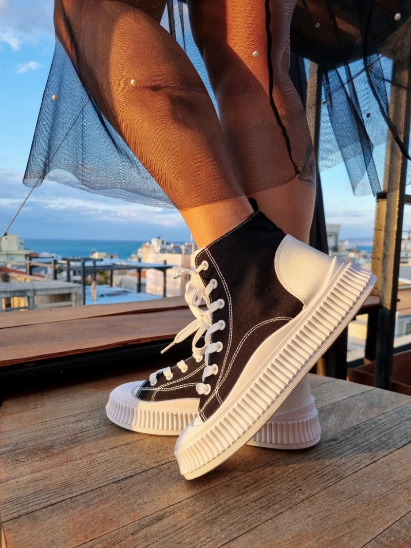 Famous Shoes SG133 BLACK