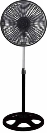 Lineme 02-00187 Ανεμιστήρας Ορθοστάτης Διαμέτρου 45cm Μαύρο