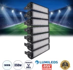 GloboStar GOLIATH 90100-7 LED Προβολέας Γηπέδου 350W 56000lm IP65 Ψυχρό Λευκό 5000k