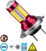 GloboStar 81425 H7 9W 2nd Generation Can-Bus Series LED 78 SMD 3014 12V Ψυχρό Λευκό 6000K