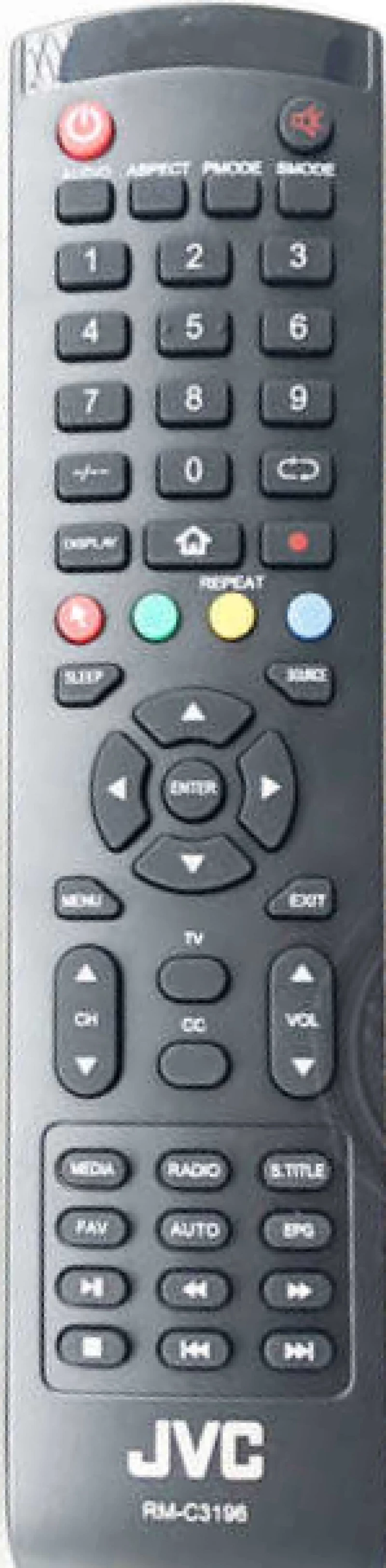 Τηλεχειριστήριο DC-222 για JVC RM-3196