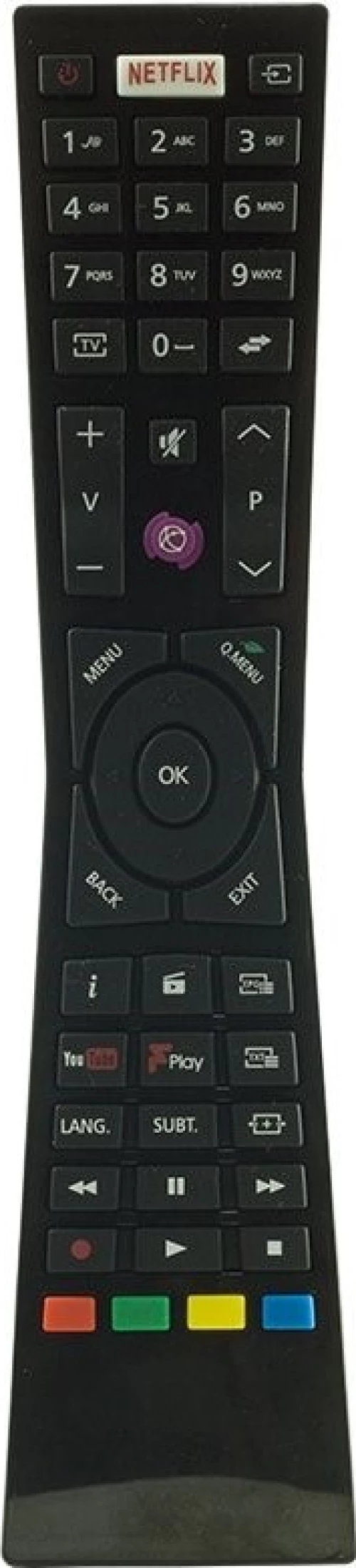 F&U Τηλεχειριστήριο DC-180 για F&U