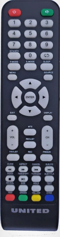 United Τηλεχειριστήριο DC-235 για United