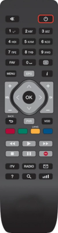 Τηλεχειριστήριο DC-202 για OTE tv
