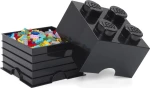 LEGO Κουτί Αποθήκευσης Τετράγωνο Μαύρο 25x25x18cm