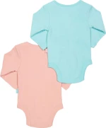 Kite Set 2 Φορμάκια Μακρυμάνικα "Heart" από οργανικό βαμβάκι