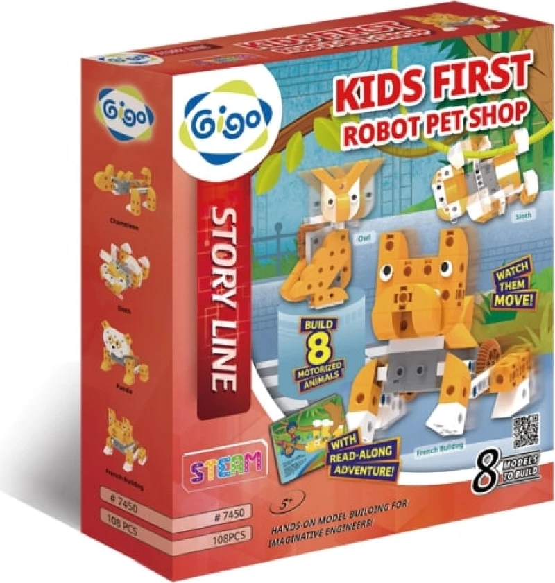 Gigo Kids First Robot Pet Shop