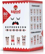 KIPOD Ξύλινα Τουβλάκια Έκφρασης Συναισθημάτων