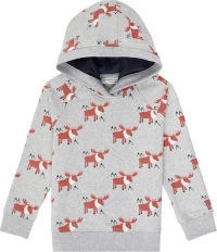 Sense Organics Μπλούζα Hoodie “JONAS”  οργανικό βαμβάκι Γκρι