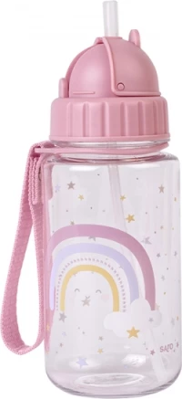Παγουρι Tritan Saro Rainbow 450ml Ροζ