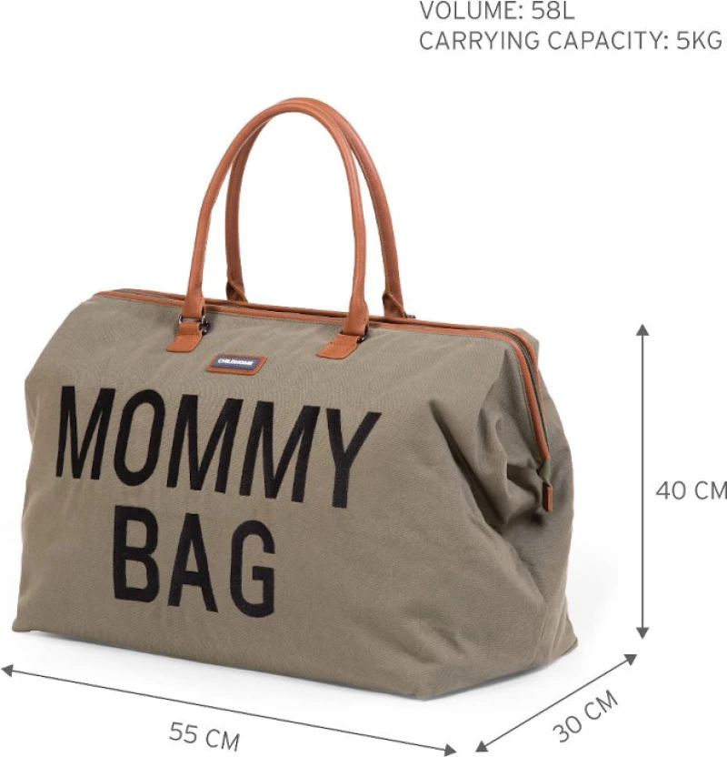Childhome Τσάντα-αλλαξιέρα ΜOMMY BAG Χακί
