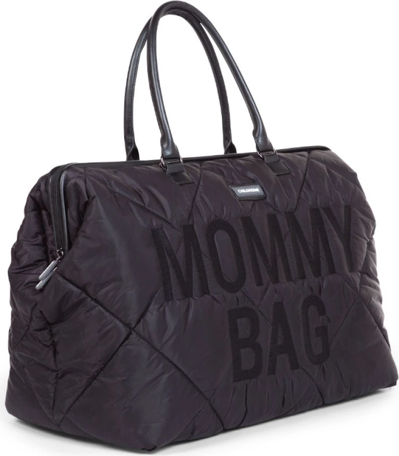 Childhome Τσάντα-αλλαξιέρα ΜOMMY BAG PUFFERED Μαύρο