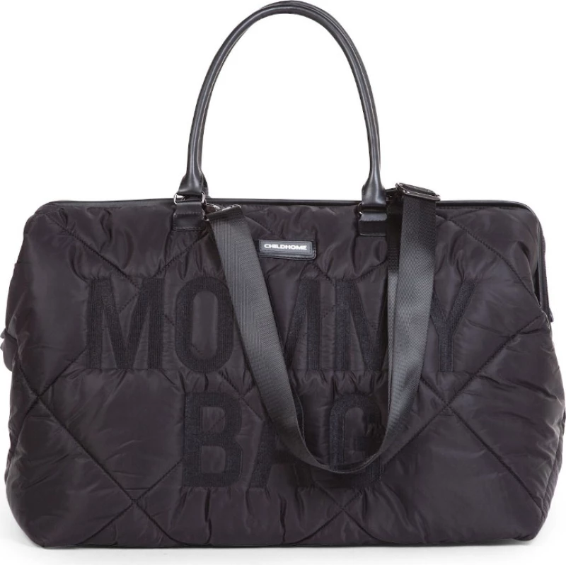 Childhome Τσάντα-αλλαξιέρα ΜOMMY BAG PUFFERED Μαύρο