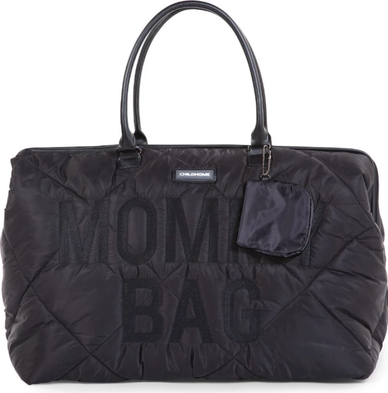Childhome Τσάντα-αλλαξιέρα ΜOMMY BAG PUFFERED Μαύρο