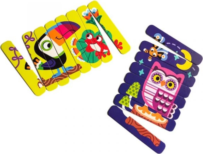 Παιδικό Puzzle Πουλάκια 16pcs για 3+ Ετών Roter Kafer