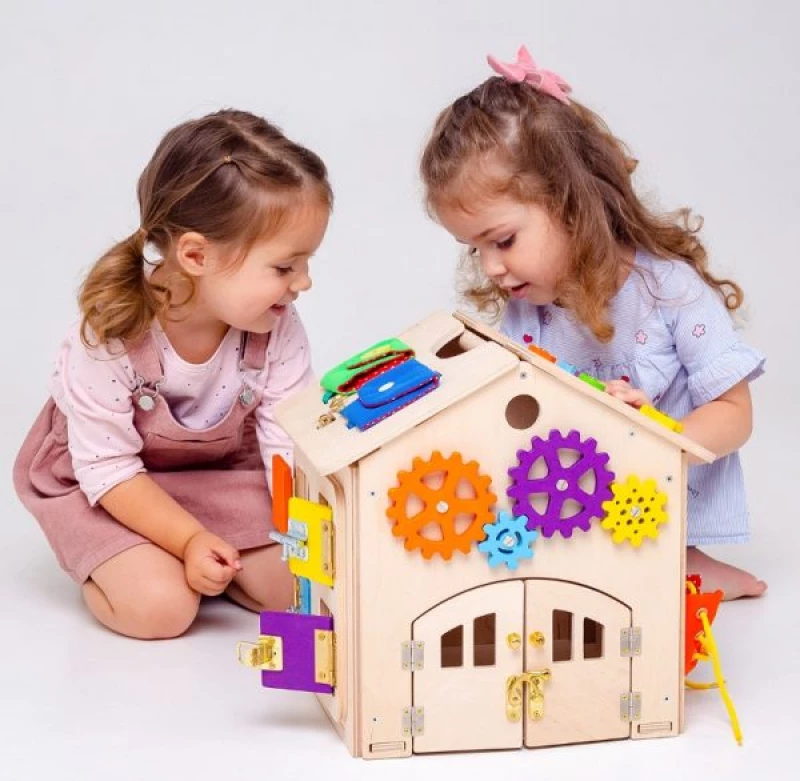 Roter Kafer BusyHouse από Ξύλο για 36+ Μηνών