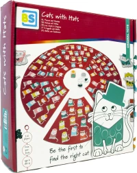 BS Toys Επιτραπέζιο Παιχνίδι Cats in Hats για 2-6 Παίκτες 6+ Ετών
