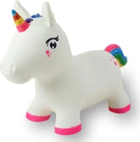 Gerardo's Toys JUMPY Φουσκωτός Μονόκερος Λευκό